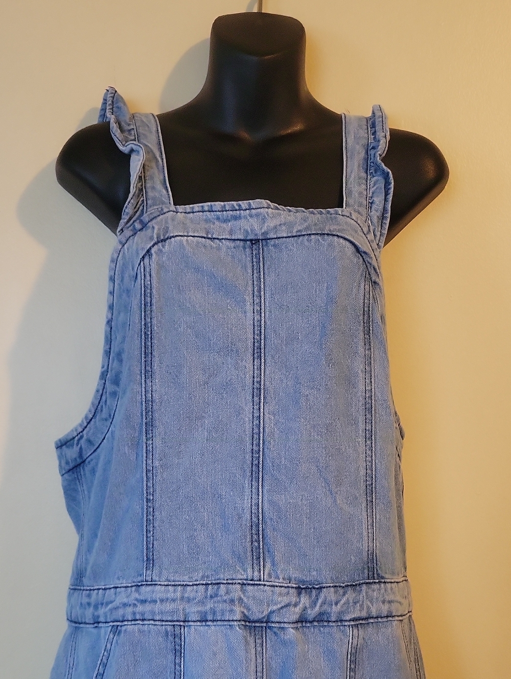 Light Blue Denim  Jumper - Picture 3 of 8
